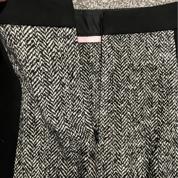 Pink Tartan Wool Blend Skirt - Picture 8 of 8